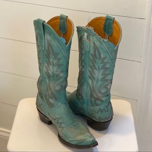 Old Gringo turquoise Nevada boots